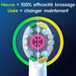 Brossettes Pro 3D White Oral-B - 3 brossettes