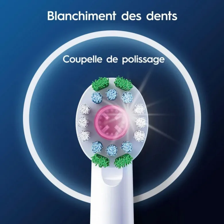 Brossettes Pro 3D White Oral-B - 3 brossettes