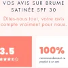 Brume satinée SPF 30 Avène - Spray de 150 ml
