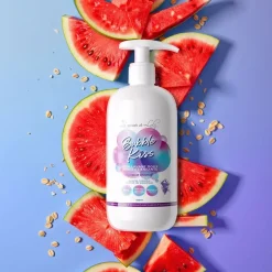 Bubble Kiss soin lavant doux bébés et enfants Les Secrets de Loly - flacon-pompe de 400ml