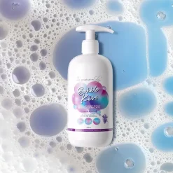 Bubble Kiss soin lavant doux bébés et enfants Les Secrets de Loly - flacon-pompe de 400ml