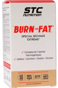 Burn Fat STC Nutrition - boite de 120 gélules