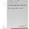 Calciprat 1000mg comprimé à sucer - boîte de 30 comprimés