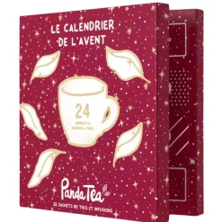Calendrier de l'avent 2025 Panda Tea - calendrier de 24 sachets