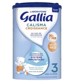 Calisma Croissance Lait en poudre 3ème âge Gallia - pot de 800g