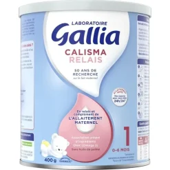 Calisma Relais Lait en poudre 1er âge Gallia