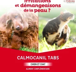 Calmocanil tabs démangeaisons chiens et chats Clément Thékan - pot de 30 comprimés