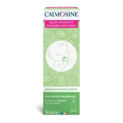 Calmosine Gelée apaisante poussées dentaires bio Laudavie - flacon-pompe de 15ml