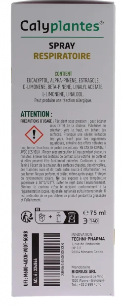 Calyplantes spray respiratoire - spray de 75ml