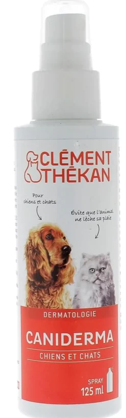 Caniderma Répulsif léchage Clément Thékan - spray de 125ml