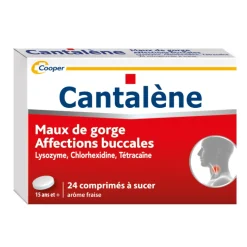 Cantalène comprimé à sucer Cooper – 24 comprimés