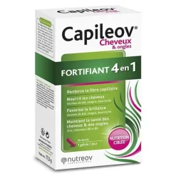 Capileov Fortifiant 4 en 1 cheveux et ongles Nutreov
