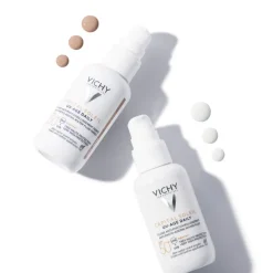 Capital soleil Fluide anti-photovieillissement teinté UV Age Daily SPF 50+ Vichy - flacon-pompe de 40 ml