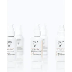 Capital soleil Fluide anti-photovieillissement teinté UV Age Daily SPF 50+ Vichy - flacon-pompe de 40 ml