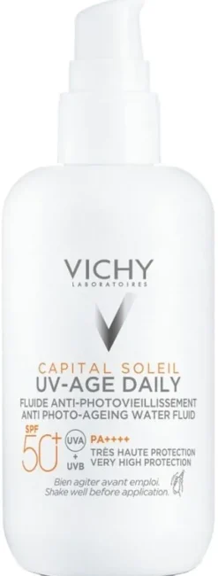 Capital Soleil UV-Age Daily fluide anti-photovieillissement SPF50+ Vichy