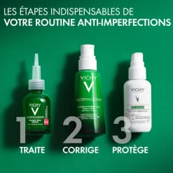 Capital Soleil UV-Clear Fluide anti-imperfections SPF50+ Vichy - flacon-pompe de 40 ml