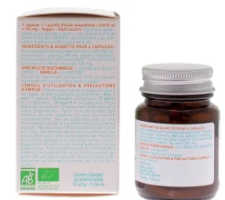 Capsules d'huile essentielle de ravintsara bio Puressentiel - boîte de 60 capsules