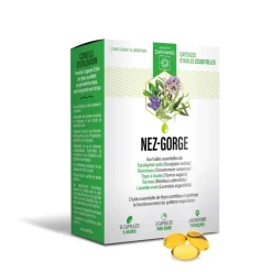 Capsules d'huiles essentielles nez gorge Dayang - boite de 15 capsules