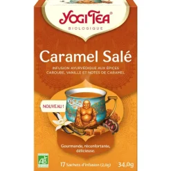 Caramel salé BIO Yogi Tea - boite de 17 sachets