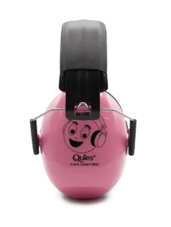 Casque anti-bruit pour enfants rose Quies - un casque