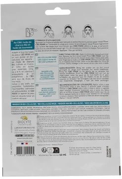 CBD Mask Masque visage apaisant Biocyte - un masque
