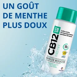 CB12 Mild bain de bouche menthe légère - flacon de 250 ml