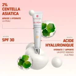 CC Crème à la Centella Asiatica teinte clair SPF30 Erborian