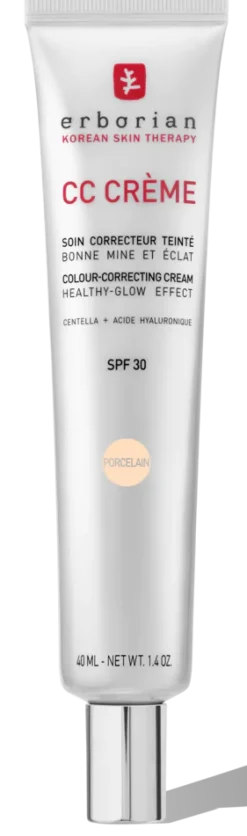 CC crème soin correcteur teinté SPF30 teinte porcelain Erborian