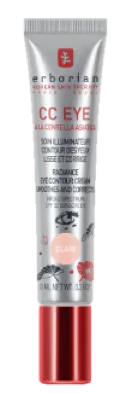 CC Eye soin illuminateur contour des yeux Erborian - Teinte : Clair - tube de 10 ml
