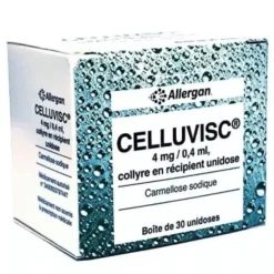 Celluvisc 4mg/0,4ml collyre en récipient unidose