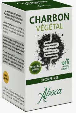 Charbon végétal Aboca – 30 comprimés