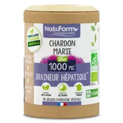 Chardon marie bio Nat&Form - boite de 90 gélules