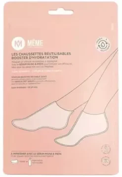 Chaussettes de soin réutilisables booster hydratation Même - 1 paire de chaussettes