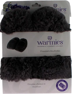 Chaussons bouillotte Warmies grain de millet micro-ondable Soframar