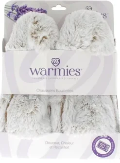 Chaussons bouillotte Warmies grain de millet micro-ondable Soframar