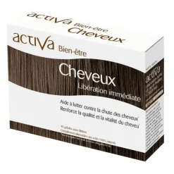Cheveux Activa bien-être - boite de 30 gélules