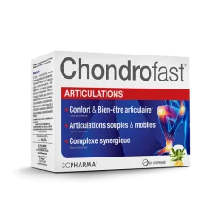 Chondrofast articulations 3C Pharma - boite de 60 comprimés