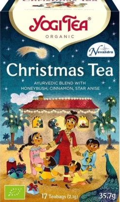 Christmas Tea infusion aux plantes et aux épices Yogi Tea - boite de 17 sachets