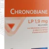 Chronobiane LP 1,9 mg Pileje - boite de 60 comprimés