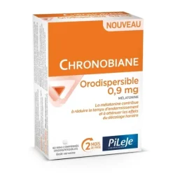 Chronobiane orodispersible 0,9mg Pileje - boite de 60 mini-comprimés orodispersibles