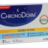 Chronodorm Double Action mélatonine 1,9 mg et plantes - boîte de 15 comprimés