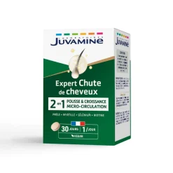 Chute de cheveux Juvamine - boite de 30 comprimés