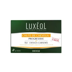 Chute de cheveux progressive Luxéol - boîte de 90 gélules