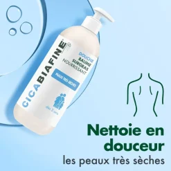 Cicabiafine baume douche surgras nourrissant - flacon de 1L