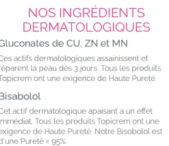 CICA crème apaisante réparatrice peaux sensibles et irritées Topicrem