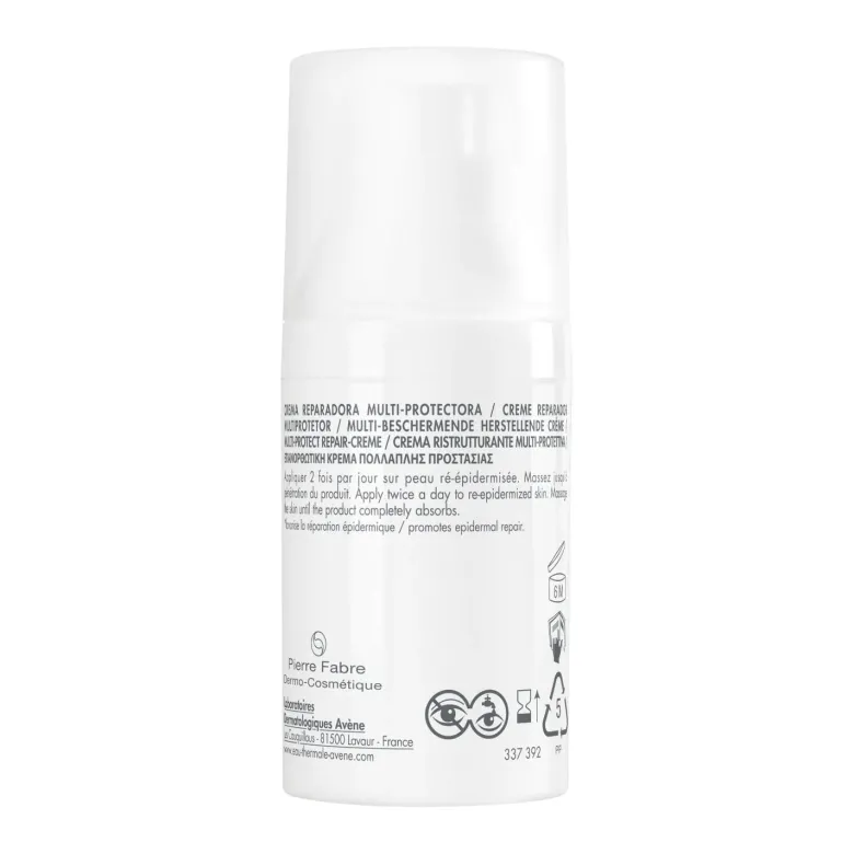 Cicalfate + Crème réparatrice multiprotectrice SPF50+ Avène - flacon-pompe de 30 ml