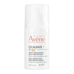 Cicalfate + Crème réparatrice multiprotectrice SPF50+ Avène - flacon-pompe de 30 ml