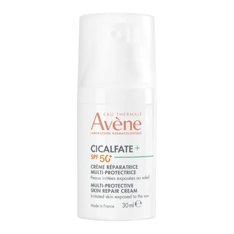 Cicalfate + Crème réparatrice multiprotectrice SPF50+ Avène - flacon-pompe de 30 ml