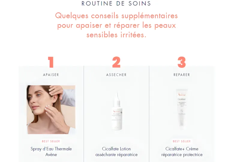 Cicalfate lotion asséchante réparatrice Avène - flacon de 40 ml
