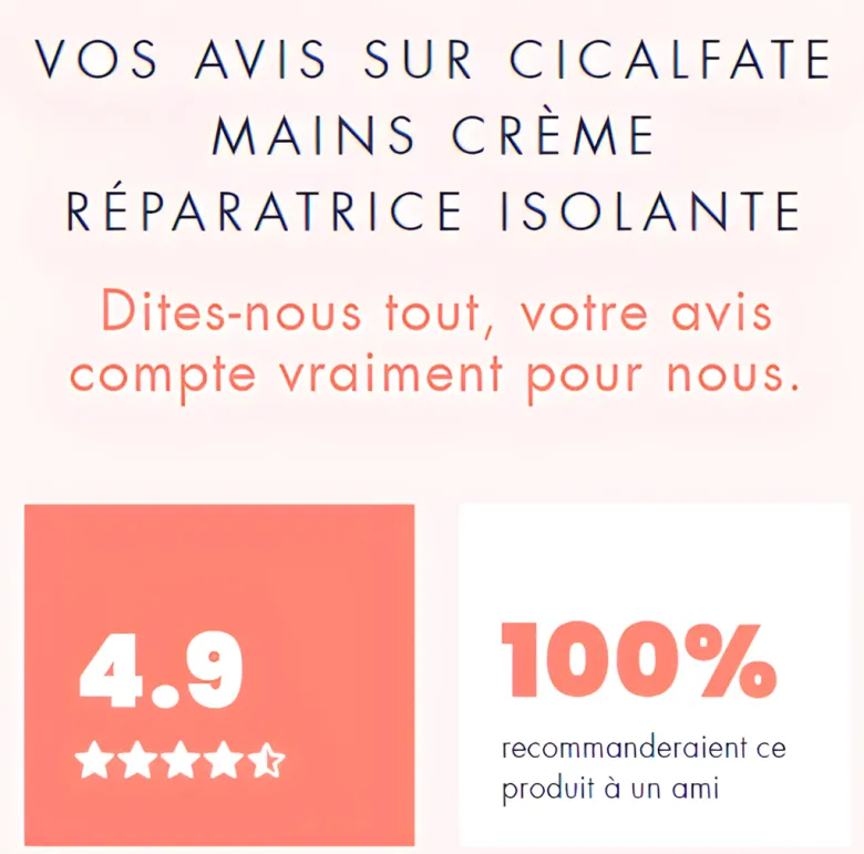Cicalfate Mains crème réparatrice isolante Avène – tube 100 ml